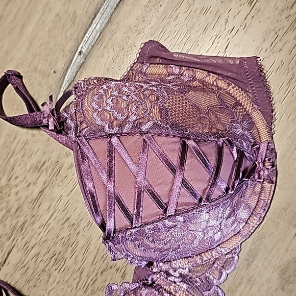 Adore Me Bra Purple Enny Contour Balconette Bra 36DD - Picture 5 of 11